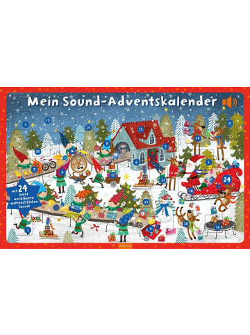 ars edition Mein Sound-Adventskalender | Mit 24 leicht auslösbaren weihnachtlichen Sounds