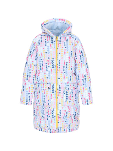 myMo Women Coat in light blue multicolor