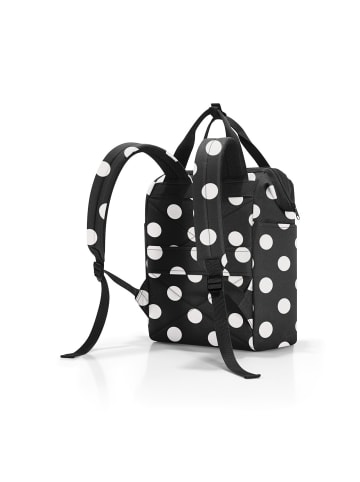 Reisenthel travelling allrounder R - Rucksack 40 cm in dots white