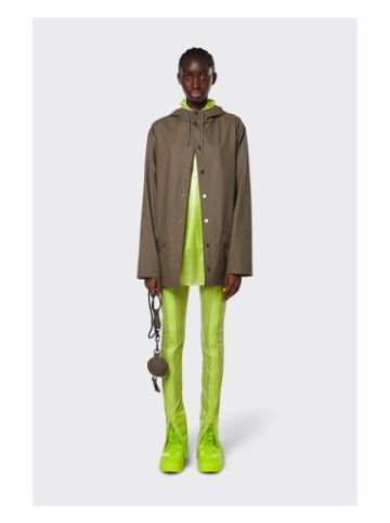 RAINS Jacke in Braun