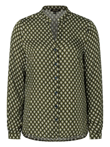 More & More Viskosebluse in little pattern print green