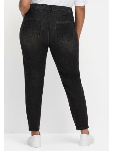 sheego Skinny Jeans in black Denim