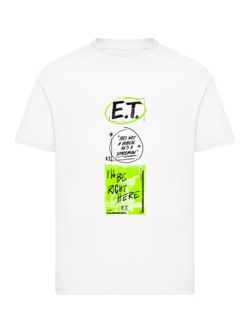 F4NT4STIC T-Shirt E.T. Unisex He's A Spaceman in weiß