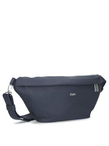 Zwei Mademoiselle MH80 - Gürteltasche 40 cm (leo) in nubuk-ink