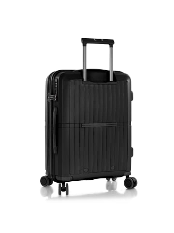 Heys AirLite 4 Rollen Kabinentrolley S 53 cm mit Dehnfalte black