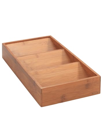 Wenko Organizer mit Fächern für Gewürze MARTI in Braun, (B) 20 x (H) 6 x (L) 38 cm