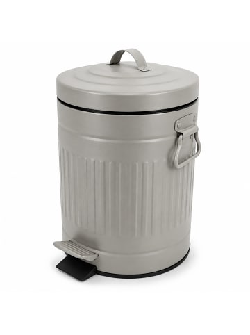 relaxdays Kosmetikeimer in Grau - 5 Liter