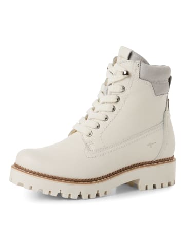 Tamaris Schnürboots in Weiß