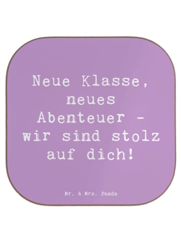 Mr. & Mrs. Panda Tischschoner Spruch Erster Schultag Abenteuer m... in Lavendeltraum