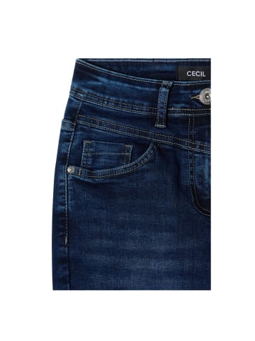 Cecil Jeans in mid blue used wash