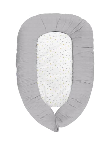 Kikkaboo Baby-Lagerungskissen 3 in 1 in grau