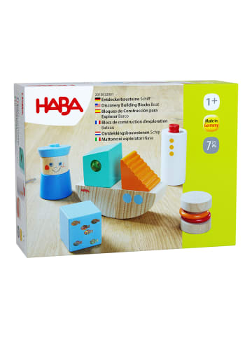 Haba Spielbausteine Entdeckerbausteine Schiff in mehrfarbig