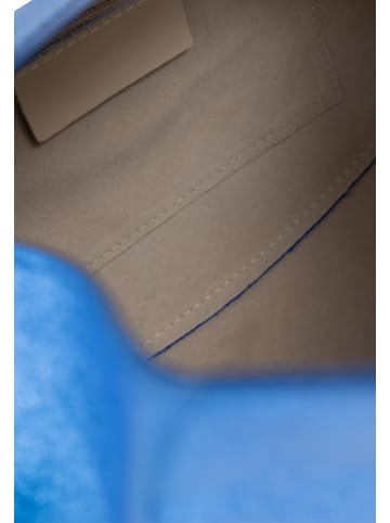 NAEMI Damen Handtasche in Laminat elektrisch blau