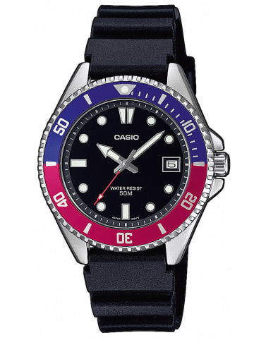 Casio Armbanduhr in Unisexgröße Schwarz