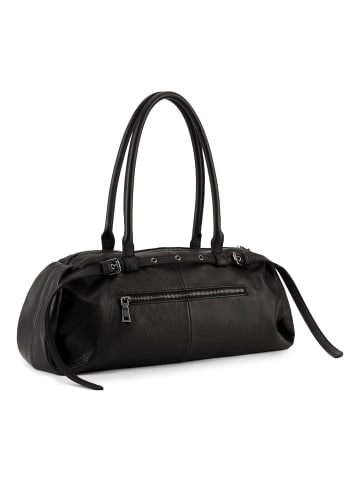 FREDs BRUDER Already Yours Schultertasche Leder 44 cm in black