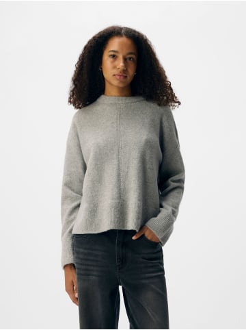 Object Pullover in Light Grey Melange