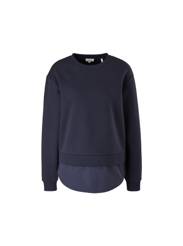 S.OLIVER RED LABEL Sweatshirt in Blau