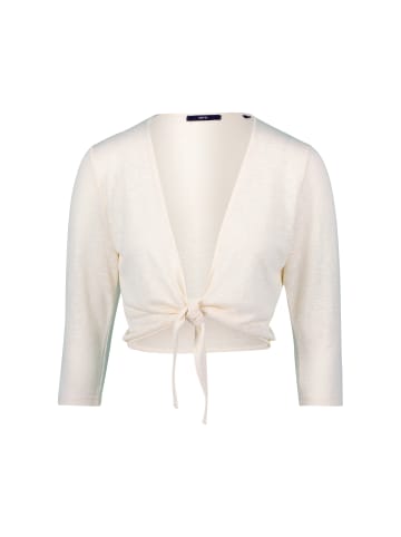 Zero  Strickjacke zum Binden in Eggnog