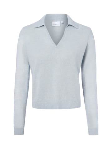 comma Strickpullover in hellblau - 0001