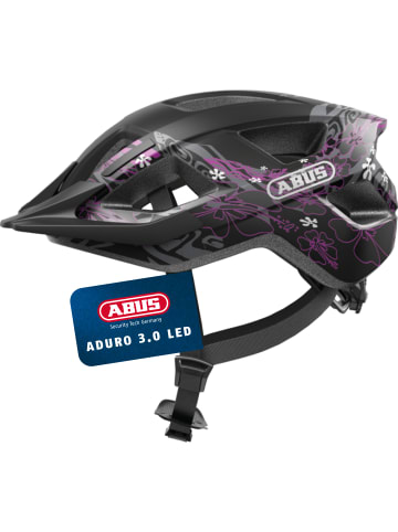ABUS Fahrradhelm Aduro 3.0 LED in glacier blue