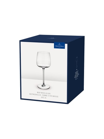 Villeroy & Boch 4er Set Rotweingläser Afina in 200 ml in transparent