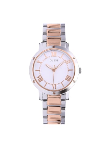 Guess Stahl Quarzuhr Guess Silber