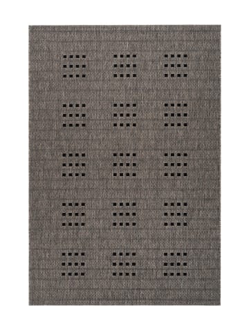 Kayoom Kurzflor Teppich Indonesia in taupe - rechteckig