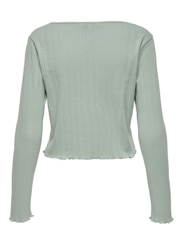 ONLY Strickjacke in Jadeite