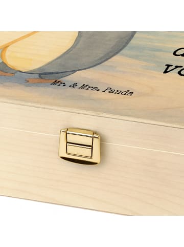 Mr. & Mrs. Panda Teebeutel Aufbewahrung Pinguine Kuscheln Design... in Weiß