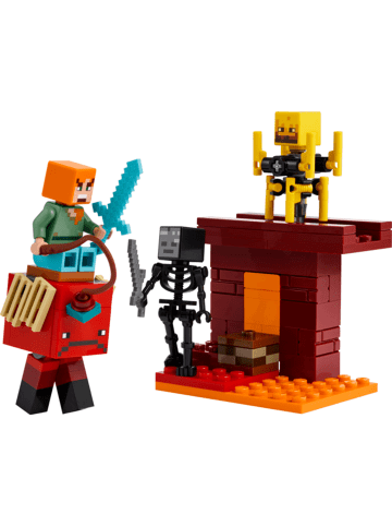 LEGO Minecraft™ Das Lava-Duell im Nether in Mehrfarbig ab 6 Jahre