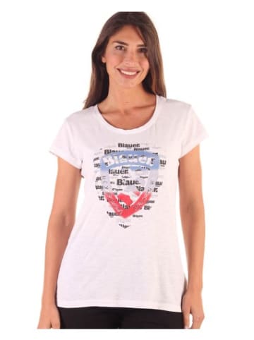 BLAUER USA Tshirt in Weiß