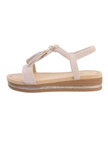 Ital-Design Sandale & Sandalette in Beige