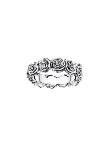 Thomas Sabo Ring Midnight Rose in silber