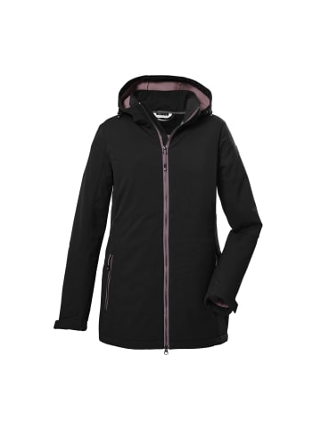 Killtec Softshelljacke Outdoorjacke in Schwarz