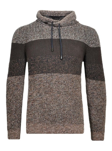 Ragman V-Pullover für Herren in taupe