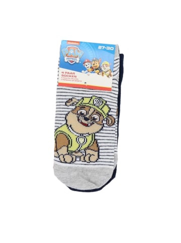 Paw Patrol Paw Patrol Kinder Socken 4er Pack Sneaker Strümpfe  Söckchen in mehrfarbig