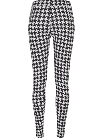 Urban Classics Leggings in blackhoundstooth