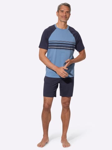 Sieh an! Shorty in marine-mittelblau