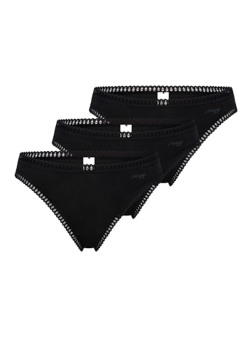 Sloggi String GO Crush in Schwarz