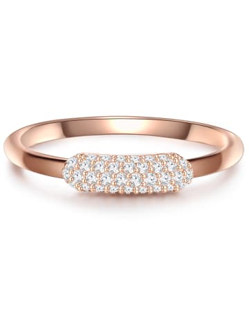 Glanzstücke München Ring Sterling Silber roségold Zirkonia weiß in roségold