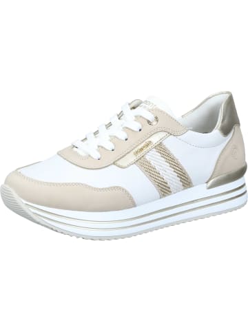 remonte Schnürschuhe in perle/weiss/palegold/offwhite