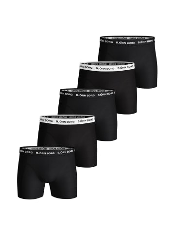 Björn Borg Boxershort 5er Pack in schwarz