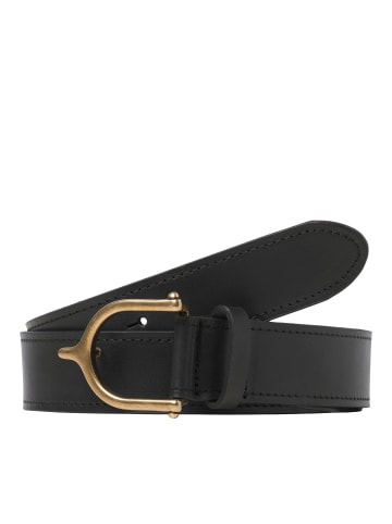 Jack & Jones Ledergürtel in Black