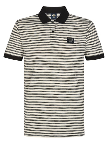 Petrol Industries Kurzarm-Polo Dakar in Schwarz