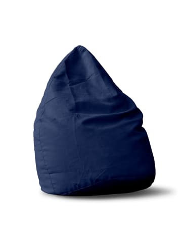 Lumaland Sitzsack In-& Outdoor 120l navyblau Blau