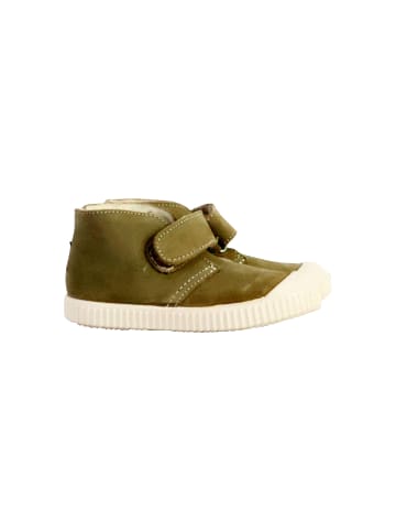 Victoria Leder-Sneaker für Kinder Grün