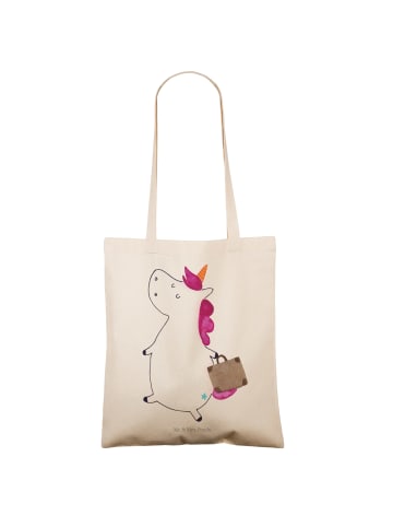 Mr. & Mrs. Panda Uni Tasche Einhorn Koffer ohne Spruch in Creme