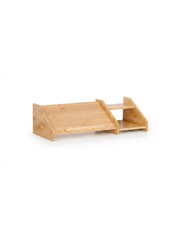 relaxdays Laptop Ständer in Natur - (B)61 x (H)17,5 x (T)26,5 cm
