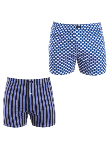 Abanderado 2er-Set: Boxershorts in Multicolored