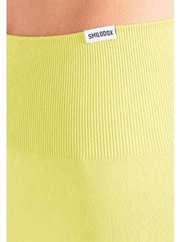 SMILODOX Leggings Trixy Scrunch in Gelb